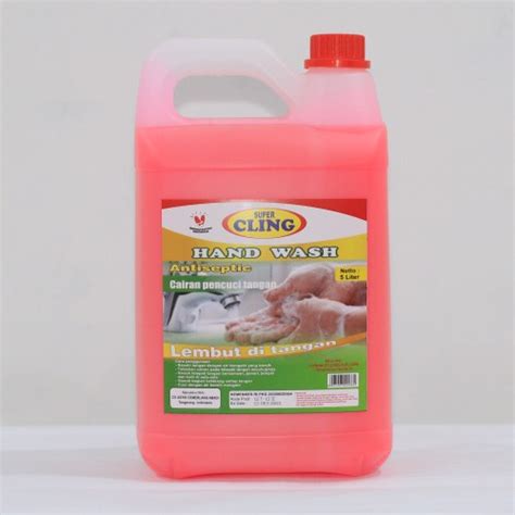 Jual Sabun Cuci Tangan Hand Wash 5 Liter Supercling Kemenkes Ri Shopee Indonesia