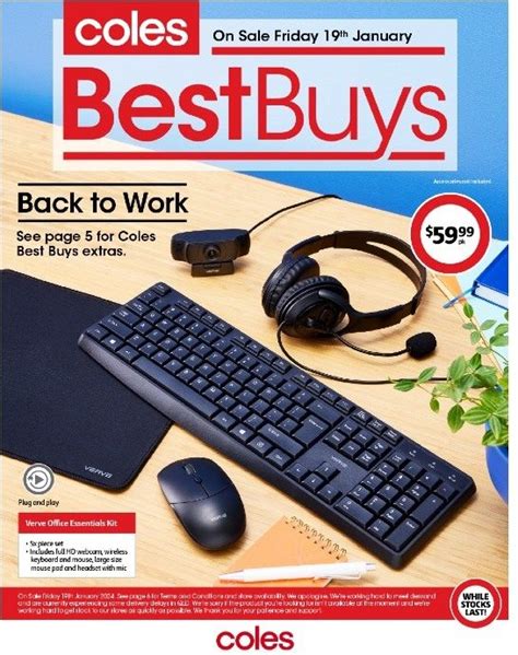 Coles Catalogue Best Buys 19 - 25 Jan 2024 - Catalogue AU