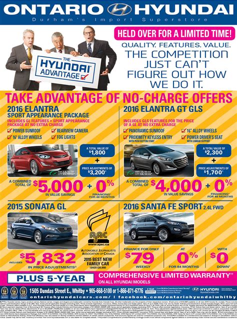 New Car Specials - Ontario Hyundai