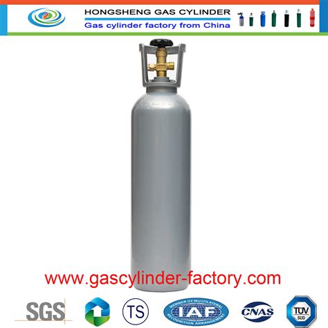 L Iso Bar Seamless Cylinder Oxygen Nitrogen Argon Co Gas