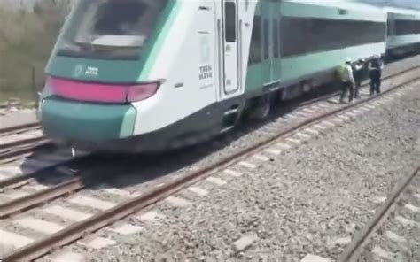 Video Se Descarrilla El Tren Maya En Yucatán