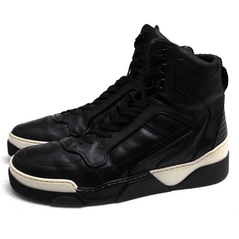 Givenchy Tyson Stars Leather High Top Trainers Riccardo