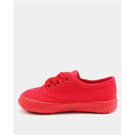 Tomy Takkies Infants Original Lace Up Sneakers Red Tomy Takkies Price