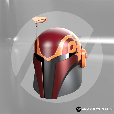 Stl File Sabine Wren Inspired Mandalorian Helmet D Printing Idea To