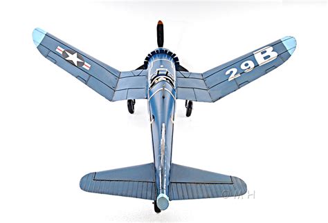 XL 1:12 Scale Vought F4U Corsair Metal Model 41" WWII Aircraft Airplane ...