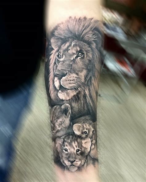 Imagenes De Tatuajes De Familia De Leones