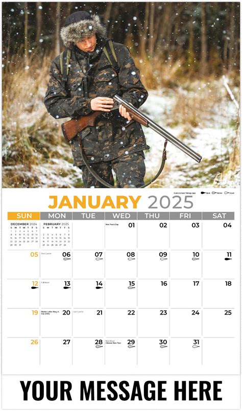 Fishing And Hunting Promotional Calendar Wall Calendars