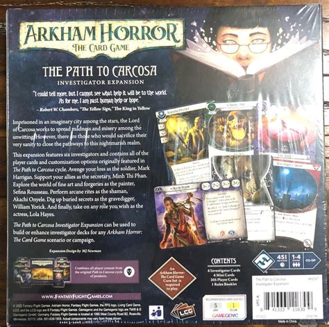 Arkham Horror: The Card Game Expansions, Hobbies & Toys, Toys & Games ...