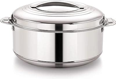 Buy Avias Astra Double Wall Insulated Stainless Steel Casserole Ml Silver Hot Pot For Rice