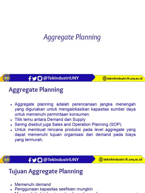 strategi perencanaan agregat efisien