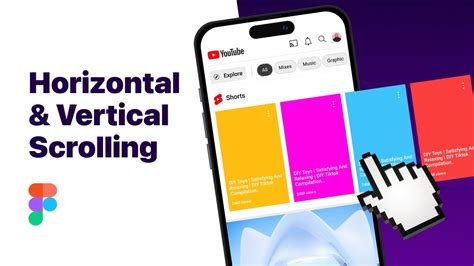 Horizontal And Vertical Scroll In Figma Figma Tutorial Youtube