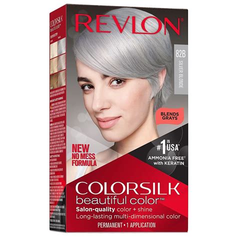 Revlon ColorSilk Beautiful Color Стойкая краска для волос оттенок 82B ...