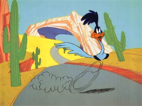 Hand Painted Road Runner & Coyote cel - Road Runner & Wile E. Coyote Photo (24426051) - Fanpop