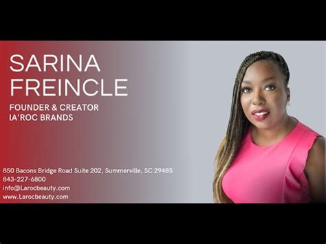 Interview With Client Sarina Freincle Founder And Creator Of La Roc