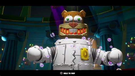 SpongeBob SquarePants Battle For Bikini Bottom Rehydrated Robot Sandy BossFight YouTube
