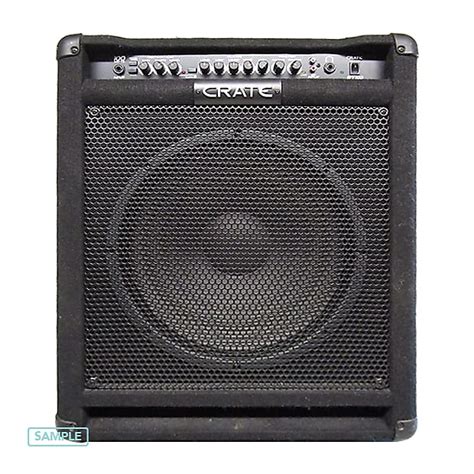 Crate Bt100 1x15 100 Watts Bass Combo Amplifier Reverb