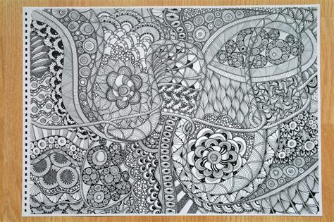 Zentangle Patterns Printable