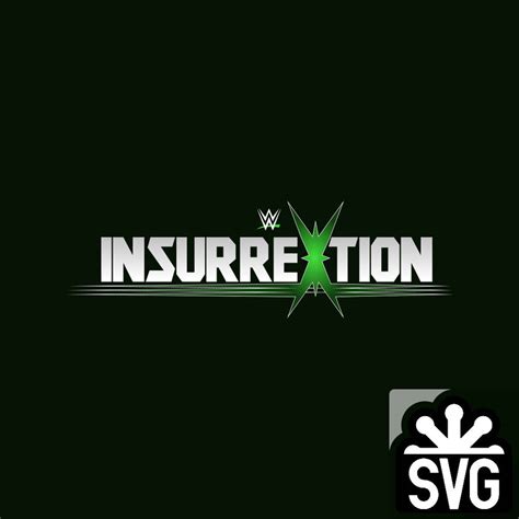 Wwe Insurrextion Modernized Logo Svg By Darkvoidpictures On Deviantart