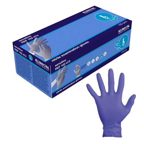 Klinion Sensitive Nitrile Handschoenen Maat XL