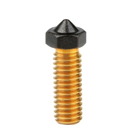 Nozzle 0 2mm Volcano Type Brass Coated With PTFE 1 75 Kamami On Line