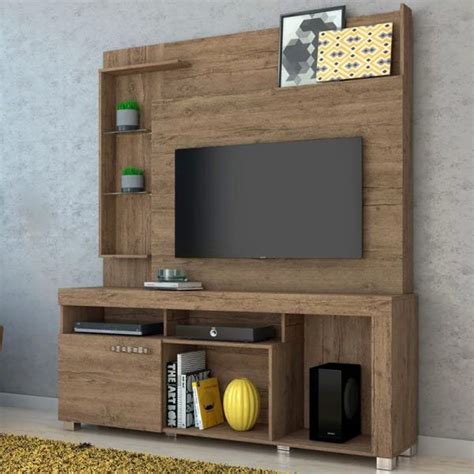 Home Theater Estante Caro Prateleiras De Vidro E Porta Deslizante