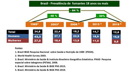 Preval Ncia Do Tabagismo Instituto Nacional De C Ncer Inca