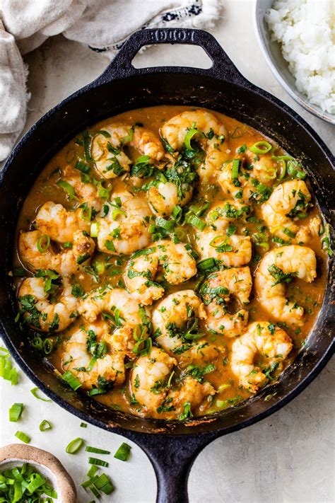 Red Thai Coconut Curry Shrimp Nature S Gateway