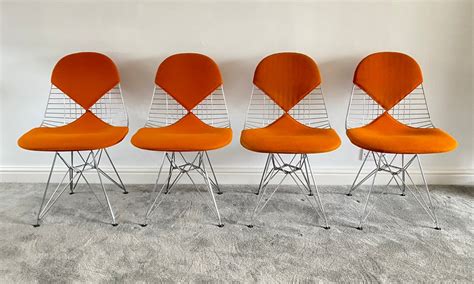 VITRA Set Of 4 Eames DKR 2 Bikini Chairs Etsy