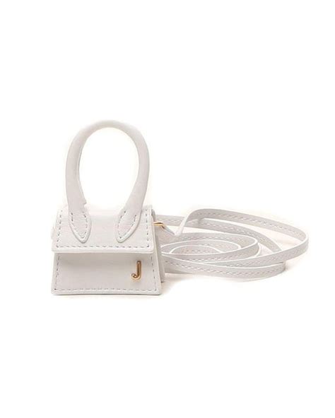 Jacquemus Leather Le Petit Chiquito Micro Bag In White Lyst Australia