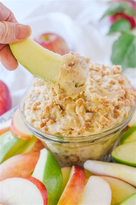 Easy Toffee Apple Dip Recipe By Leigh Anne Wilkes