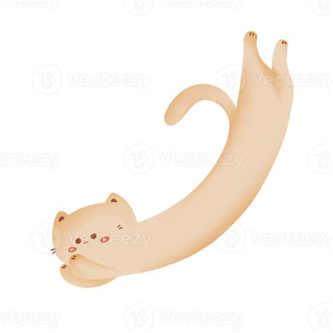 Minimalistic Cute Cat Illustration 24634836 Png