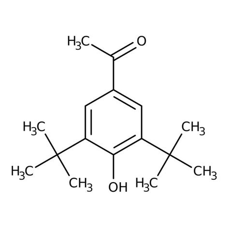 3 5 Di Tert Butyl 4 Hydroxyacetophenone 98 Thermo Scientific