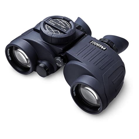 Steiner Commander Global 7×50 Marine Binoculars with Compass ...