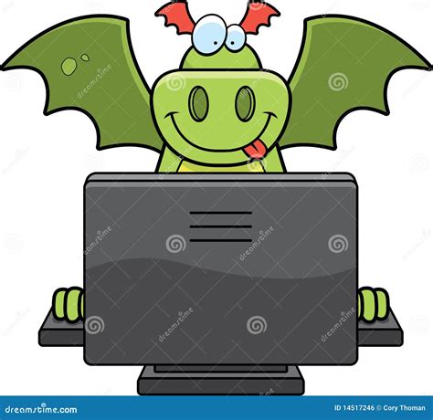 Dragon Computer Royalty Free Stock Image Image 14517246