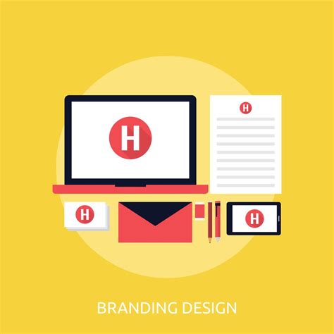 Branding Conceptual Illustration Design Vector Art At Vecteezy