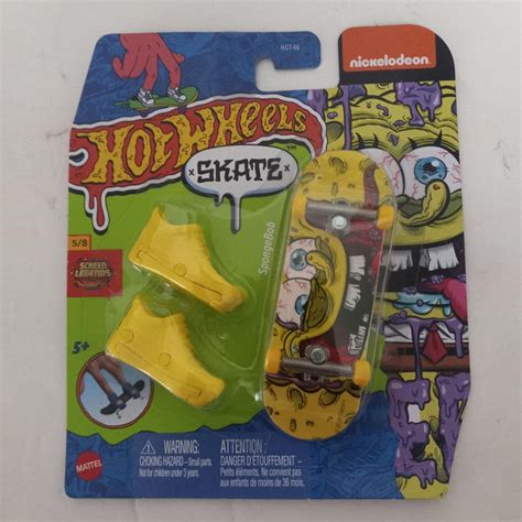 Hot Wheels Skate Screen Legend Spongebob New Unopened Etsy