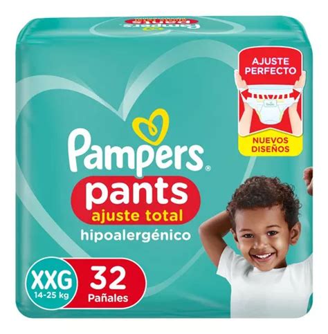 Pañales Pampers Pants Ajuste Total Sin Género Xxg Mercadolibre