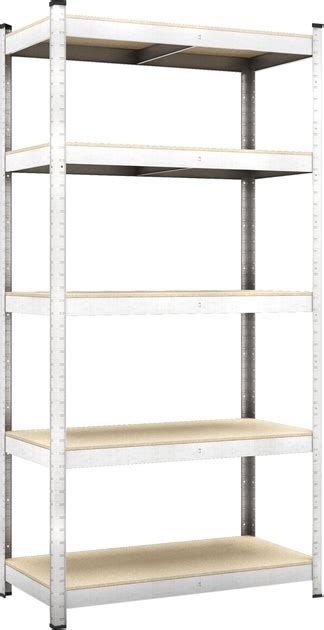 Стеллаж металлический оцинкованный Меткас Бюджет 1800х650х400 мм 5 ...