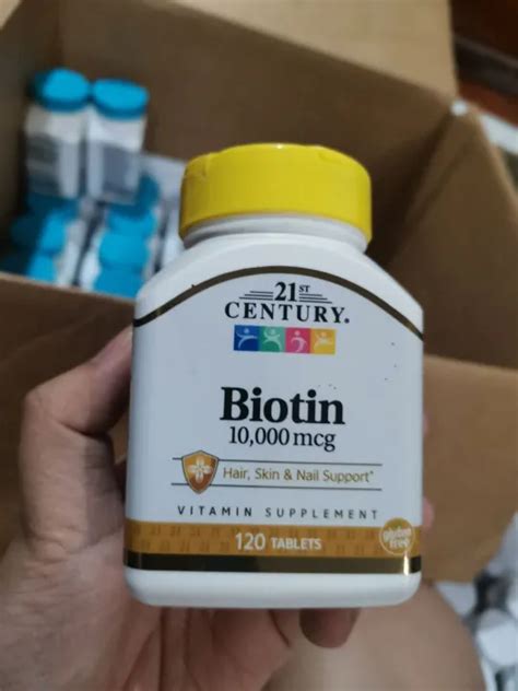 21st Century Biotin 10000 Mcg 120 Tablets Exp2023 Lazada Ph