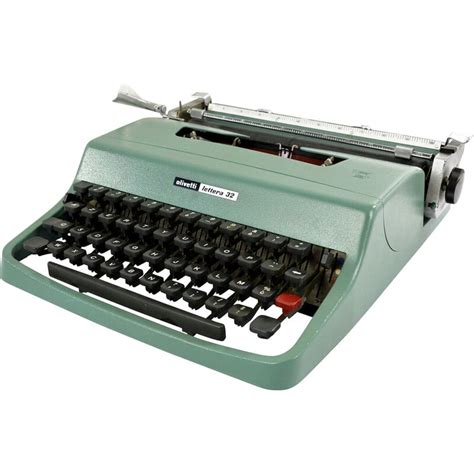 Macchina Da Scrivere Vintage Olivetti Lettera 32 Di Marcello Nizzoli