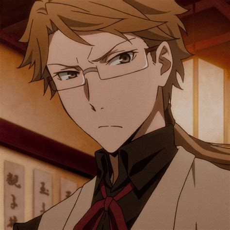 Doppo Kunikida ☽ Anime ☽ Icon Bungoustraydogs Stray Dogs Anime