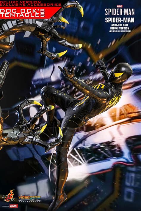 Hot Toys Marvel S Spider Man Spider Man Anti Ock Suit Deluxe HYPERTOYS