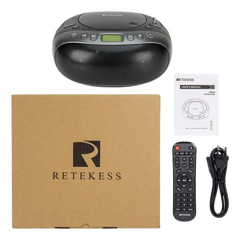 Retekess TR634 Stereo CD Player Portable Radio Cassette Player