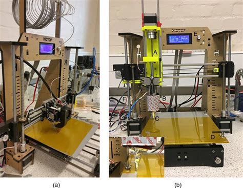 Hictop Prusa I Plastic D Printer A Before And B After The