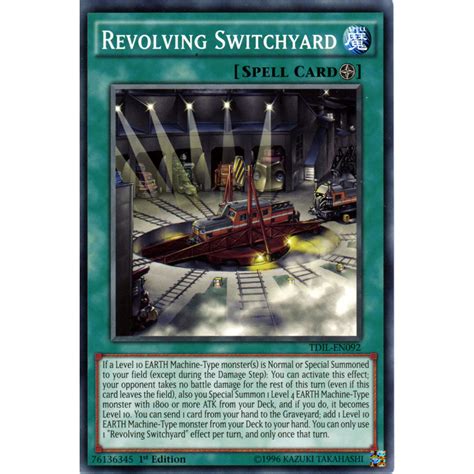 Revolving Switchyard Tdil En092 Yu Gi Oh Card