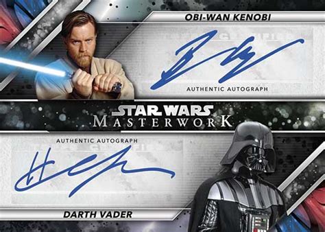 Topps Star Wars Masterwork Checklist Box Info Details