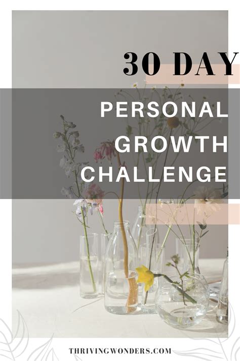 30 Day Self Improvement Challenge Free Checklist Artofit