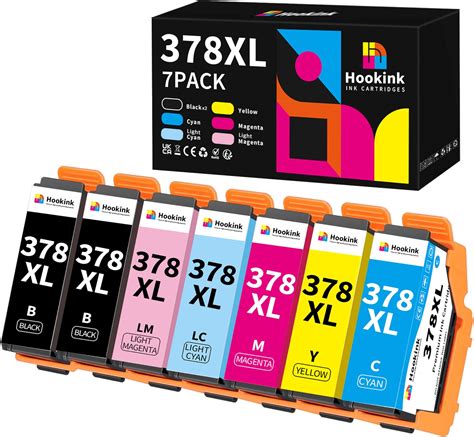 Hookink Xl Ink Cartridge Multipack Compatible For Epson Xl