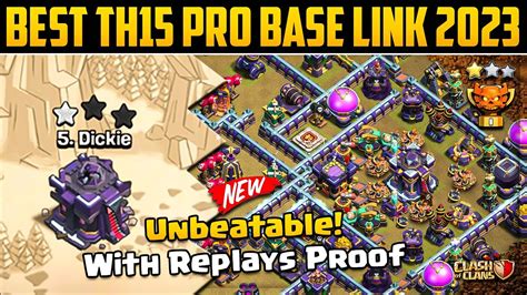 Best Th War Base Link With Replays Only Star Th Base Strong