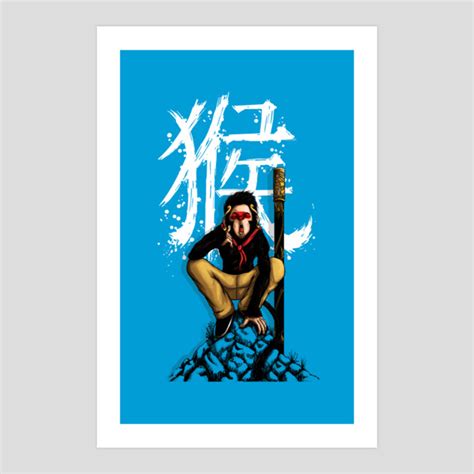 Monkey King Art Print By Steventoang Design By Humans